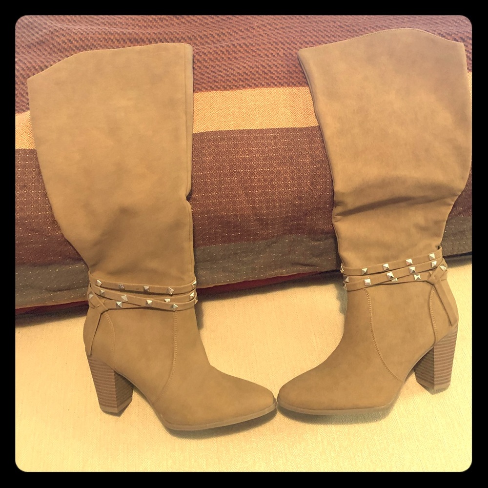 Brand new JLO brand knee high boots.